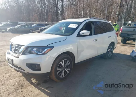 2018 Nissan Pathfinder Sv из США, поврежденный, VIN 5N1DR2MM3JC634401